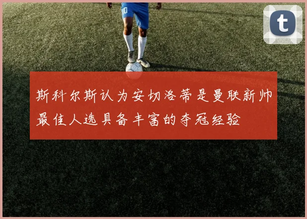 斯科尔斯认为安切洛蒂是曼联新帅最佳人选具备丰富的夺冠经验